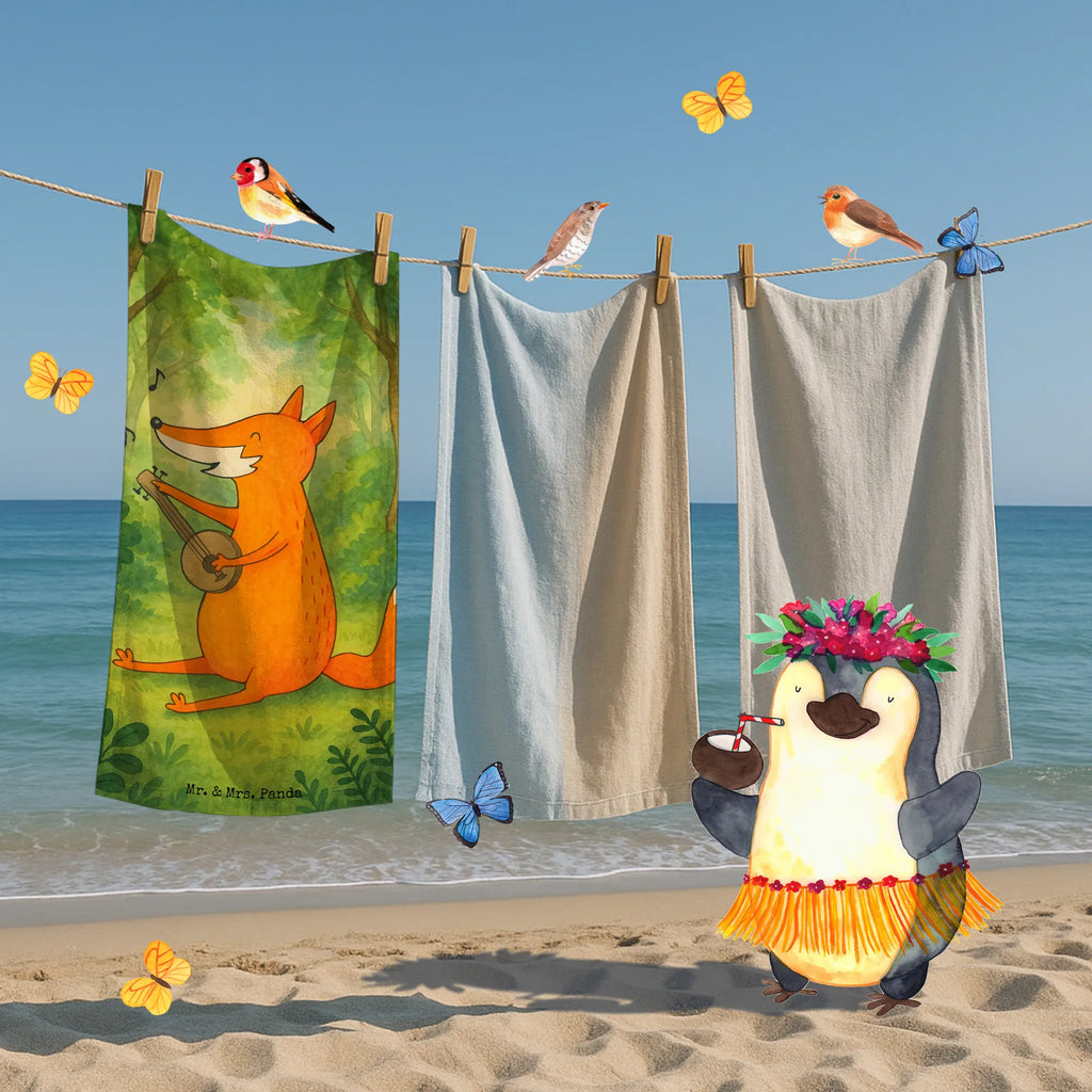 Badehandtuch Fuchs Gitarre Design Duschtuch, Badetuch, Strandtuch, Saunatuch, Kinder Handtuch, Fuchs, Füchse, Geschenk Musiker, Musik Spruch, Musikerin, Sänger, Sängerin, Gitarre