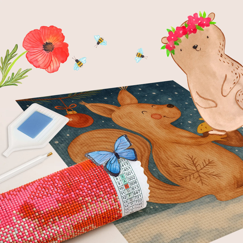 Diamond Painting Eichhörnchen Weihnachten Design Kristallbild, Kreativität, Diamond Painting, DIY, Winter, Weihnachten, Weihnachtsdeko, Nikolaus, Advent, Heiligabend, Wintermotiv, Neujahr, Frohe Weihnachten, Weihnachtsgruß, Vogel, Frohes neues Jahr, Guten Rutsch, Weihnachtsmotiv