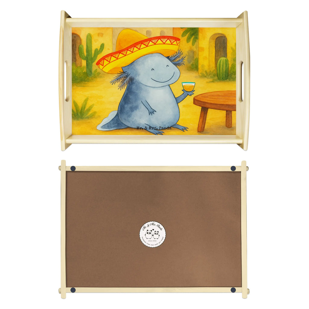 Serviertablett Axolotl Tequila Design Serviertablett, Tablett, Holztablett, Küchentablett, Dekotablett, Frühstückstablett, Axolotl, Molch, Mexico, Mexiko, Sombrero, Zitrone, Tequila, Motivation, Spruch, Schwanzlurch, Lurch, Lurche, Axolot, Feuerdrache, Feuersalamander