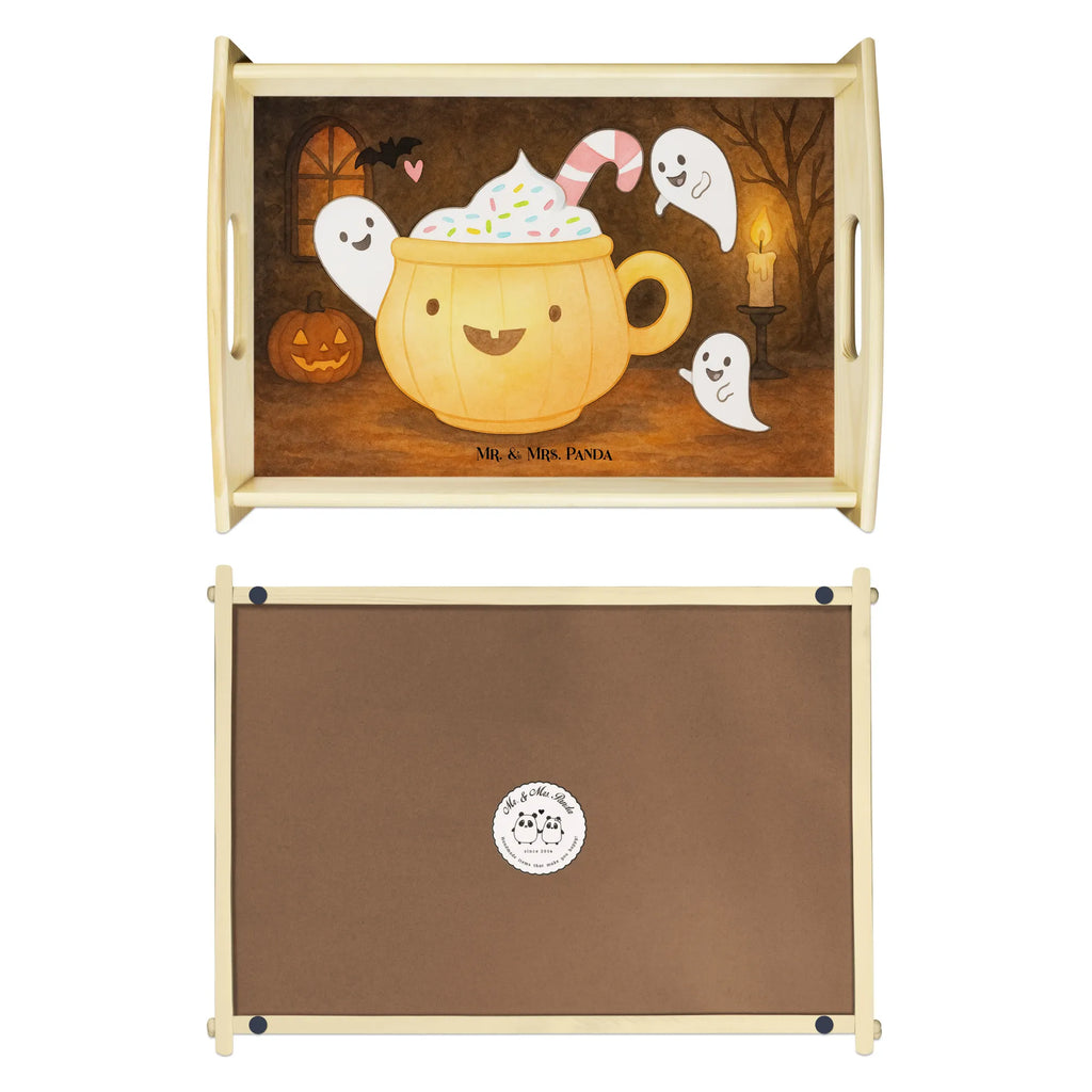 Serviertablett Kaffee Gespenst Design Serviertablett, Tablett, Holztablett, Küchentablett, Dekotablett, Frühstückstablett, Halloween, Deko, Martinssingen, Dekoration, Geschenke, Schenken, Halloween Deko, Trick or Treat, Süßes sonst gibt's saures, Pumpkin spiced Latte, Kaffee, Gespenst