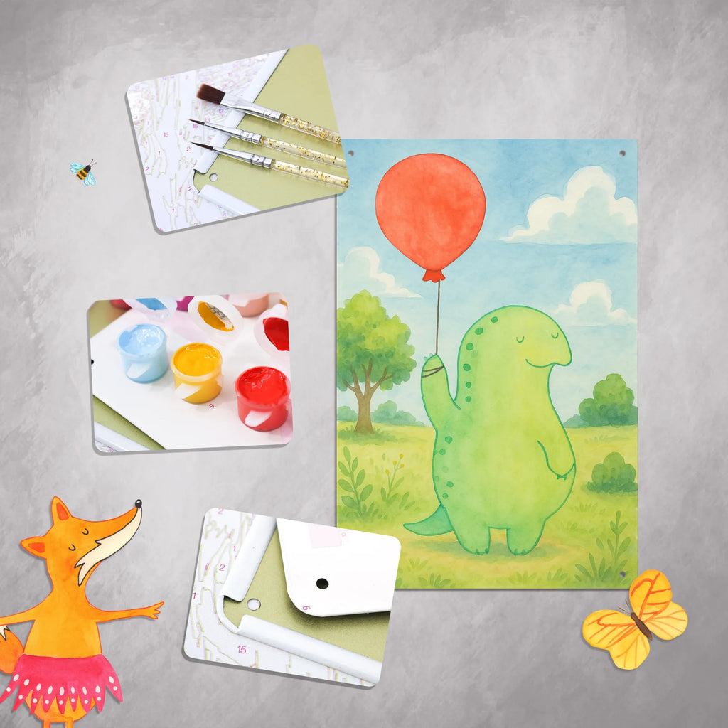 Paint by Numbers Metal Sign tortoise balloon Design turtle, tortoise, reptile, ancient creature, cute, sweet, gift, gift ideas, birthday gift, illustrated, funny, turtle gift items, funny turtle gifts, pet turtles, mom, best friend, sister or daughter, turtle lover, motivational slogan, courageous outburst, turtles, motivation