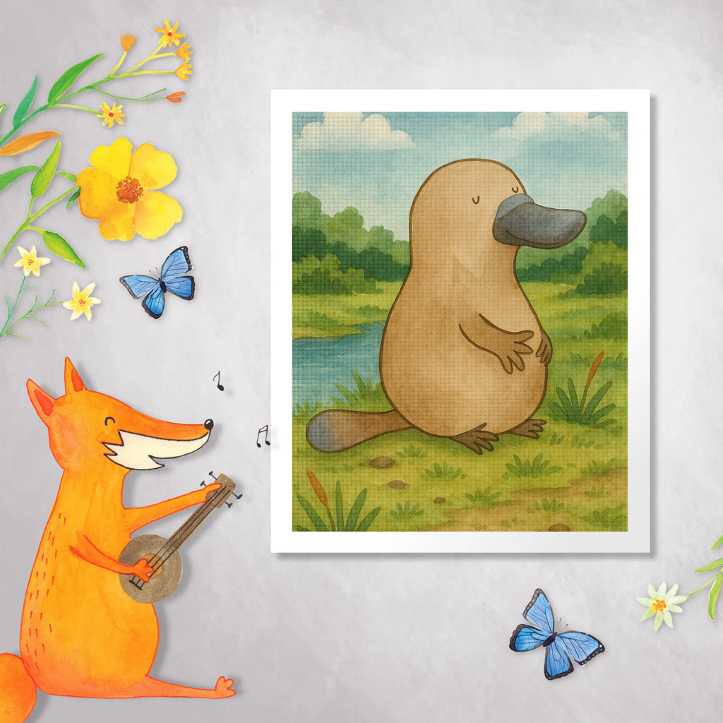 Diamond Painting platypus courage Design Seafood, aquatic animals, ocean, sea, fish, shells, corals, reef, whale, narwhal, sea urchin, lobster, platypus, turtle, manatee, crocodile, orca, shrimp, gifts for seafood lovers, water world, underwater animals, underwater world, vacation, deep sea, seafood fans, gift ideas, seafood decoration, seafood posters, world trip, new start, courage, Platypus, office, motivation, wisdom, training, Raodtrip, work, new beginning, brave