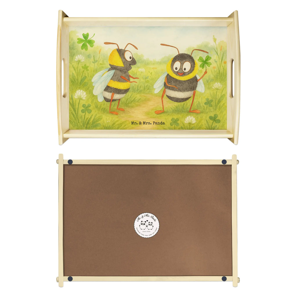 Serviertablett Hummeln Kleeblatt Design Serviertablett, Tablett, Holztablett, Küchentablett, Dekotablett, Frühstückstablett, Tiermotive, Gute Laune, lustige Sprüche, Tiere, Hummel, Biene, Spruch positiv, Biene Deko, Spruch schön, glücklich sein, glücklich werden, Spruch fröhlich