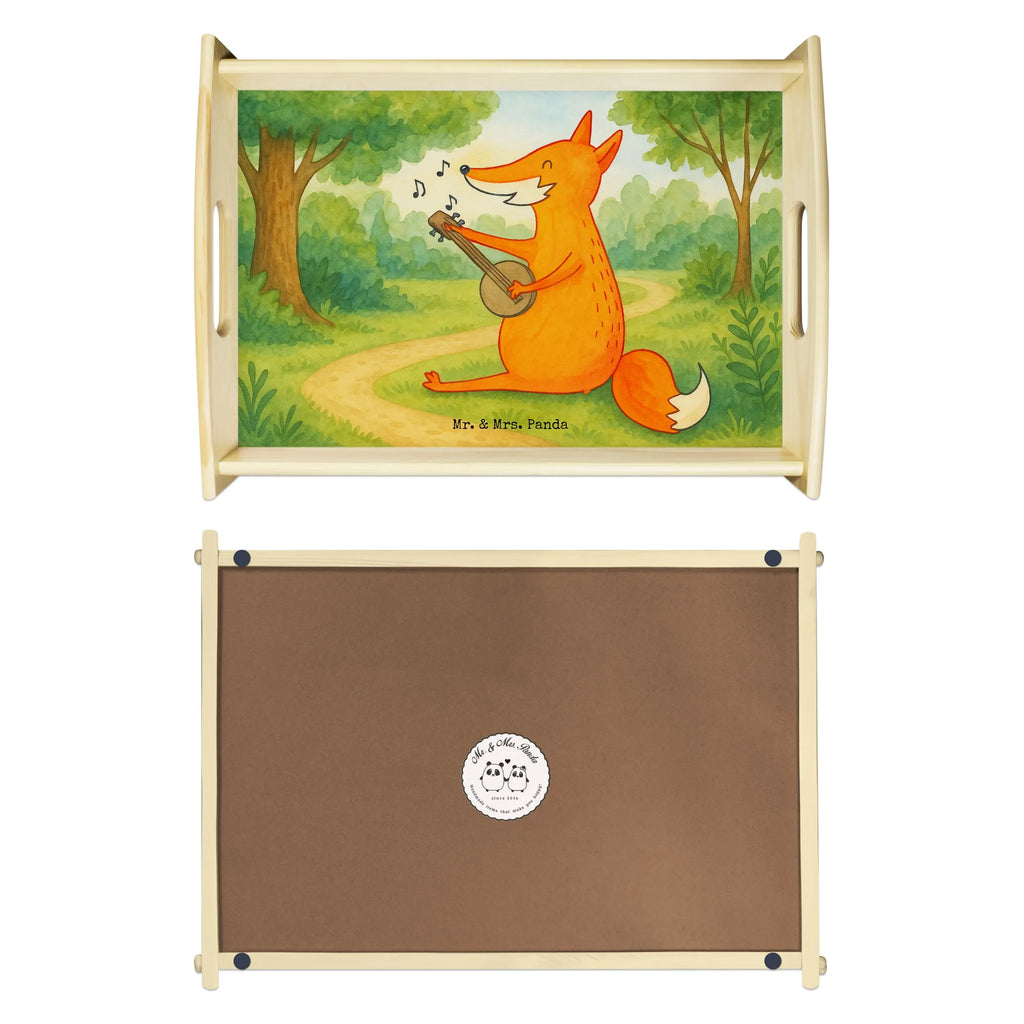 Serviertablett Fuchs Gitarre Design Serviertablett, Tablett, Holztablett, Küchentablett, Dekotablett, Frühstückstablett, Fuchs, Füchse, Geschenk Musiker, Musik Spruch, Musikerin, Sänger, Sängerin, Gitarre