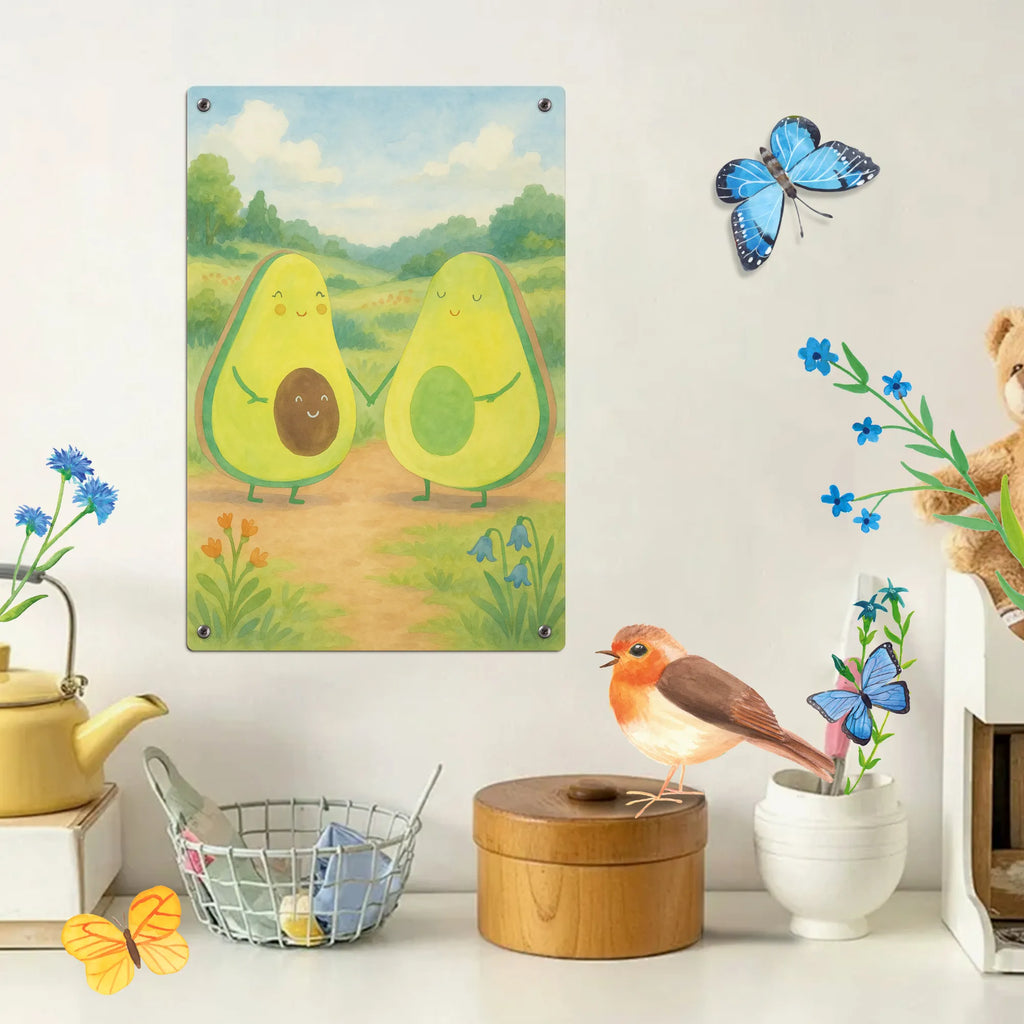 Paint by Numbers Metal Sign avocado pair Design avocado, vegetables, avocuddle, family, children, pregnancy, baby party, wedding, avocados, love, baby shower, birth