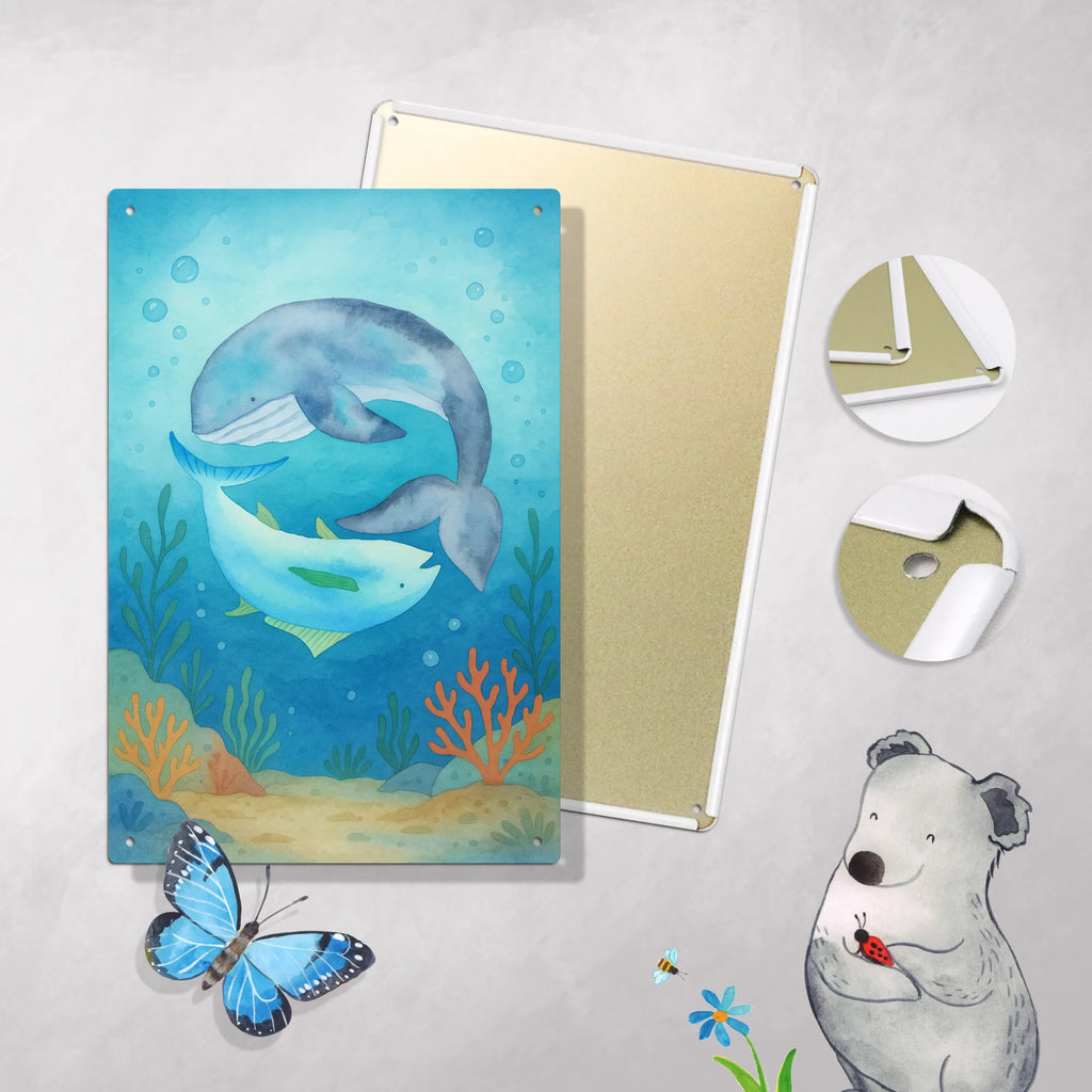 Paint by Numbers Metal Sign whale tuna Design small animals, cute, funny, cute animal motives, hand drawn, small world, funny sayings, good mood, happy, gifts, gift ideas, special gifts, animal lover, card, saying of the day, joke, saying funny, flat joke gift, whale, word joke funny, flat joke, choice, tuna