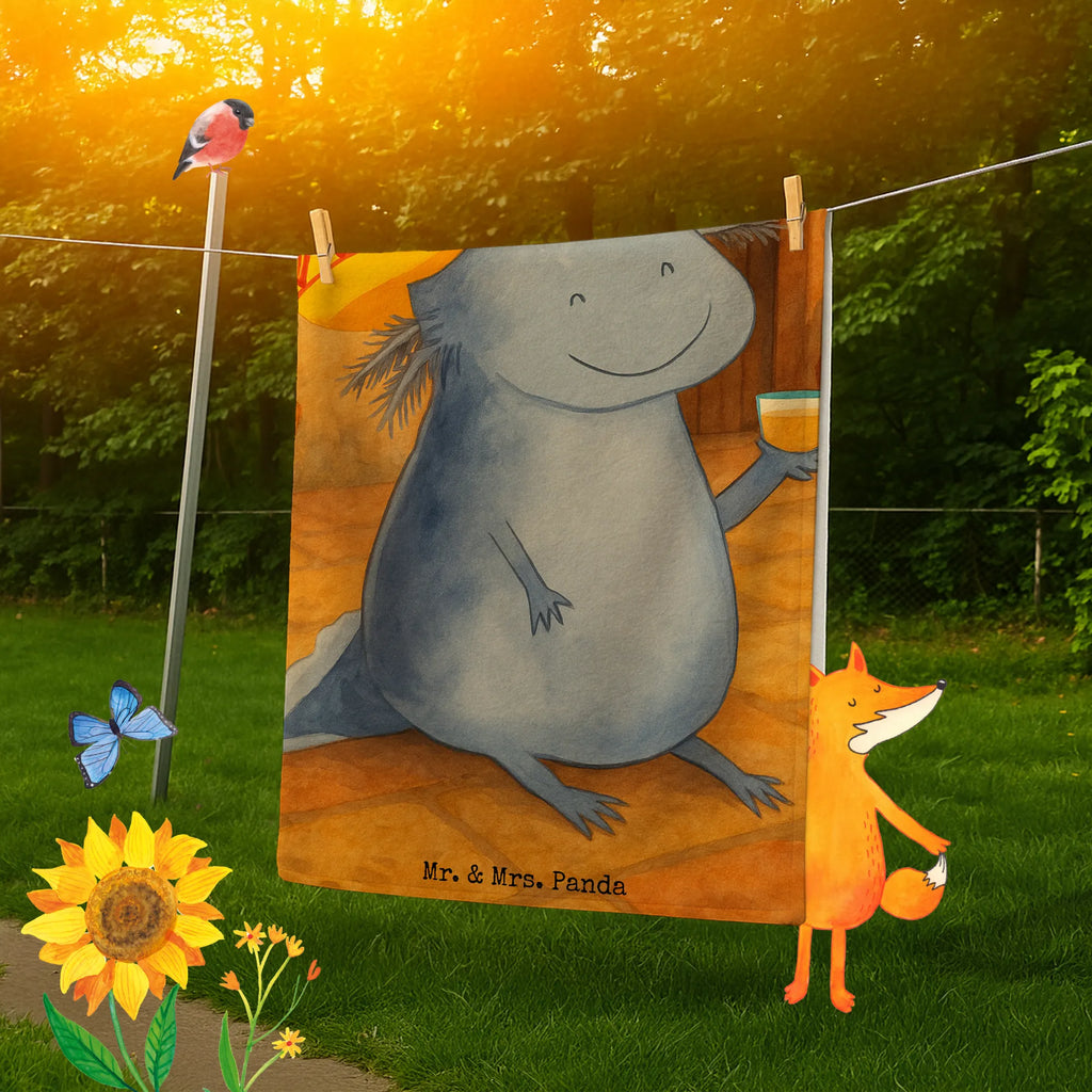 Badehandtuch Axolotl Tequila Design Duschtuch, Badetuch, Strandtuch, Saunatuch, Kinder Handtuch, Axolotl, Molch, Mexico, Mexiko, Sombrero, Zitrone, Tequila, Motivation, Spruch, Schwanzlurch, Lurch, Lurche, Axolot, Feuerdrache, Feuersalamander