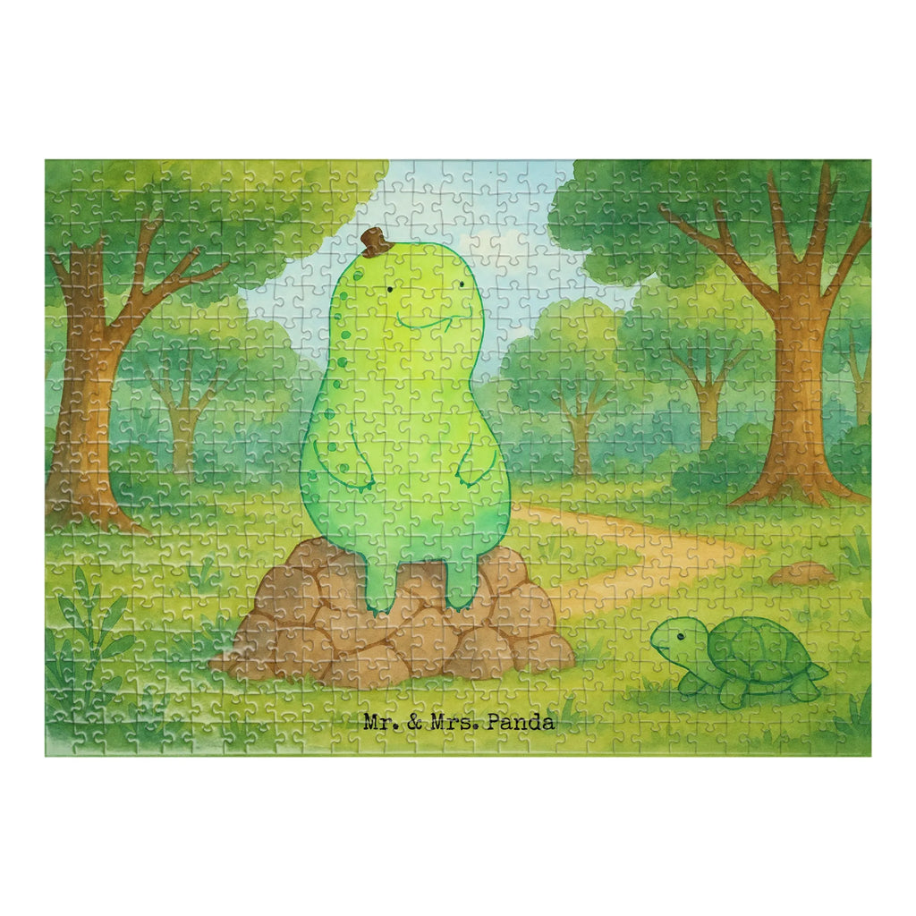 Puzzle Schildkröte Pause Design Puzzle, Schildkröte, Achtsamkeit, Entschleunigen, achtsam