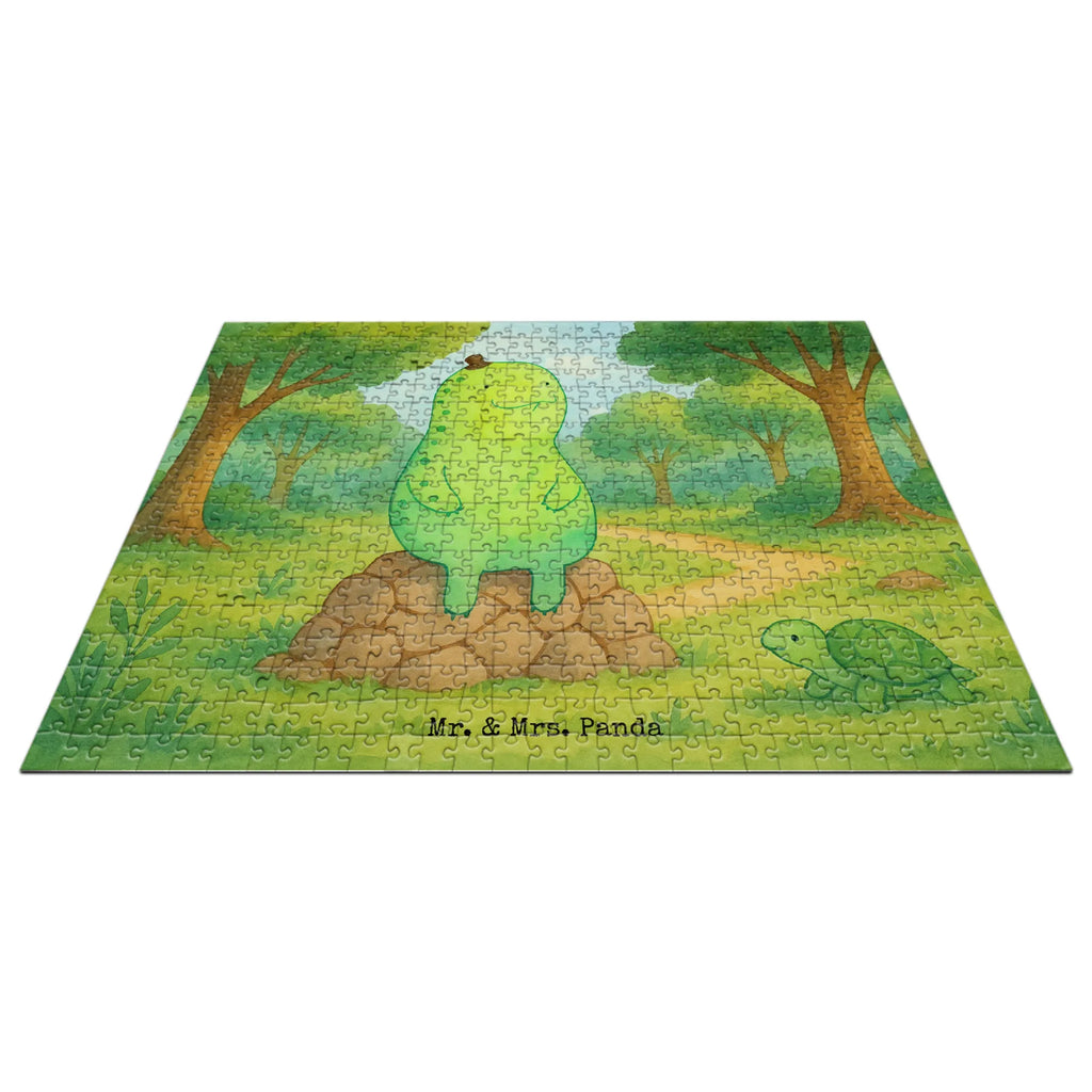 Puzzle Schildkröte Pause Design Puzzle, Schildkröte, Achtsamkeit, Entschleunigen, achtsam