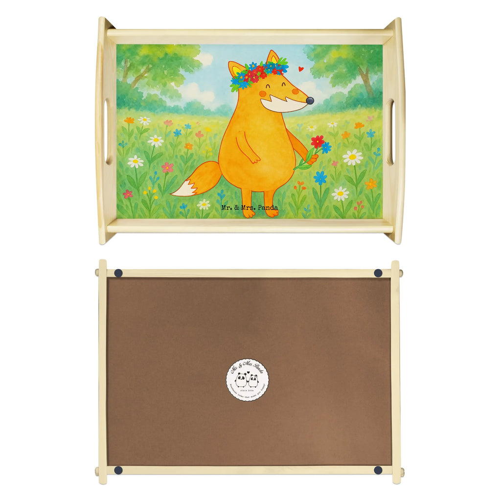 Serviertablett Fuchs Blumen Design Serviertablett, Tablett, Holztablett, Küchentablett, Dekotablett, Frühstückstablett, Fuchs, Füchse, Fox, Liebe, Freundin, Fuchsmädchen, Blumenmädchen, Freundinnen, Liebesbeweis, Blume, Blumen, Motivation, Freude, ich, mich, Selbstliebe