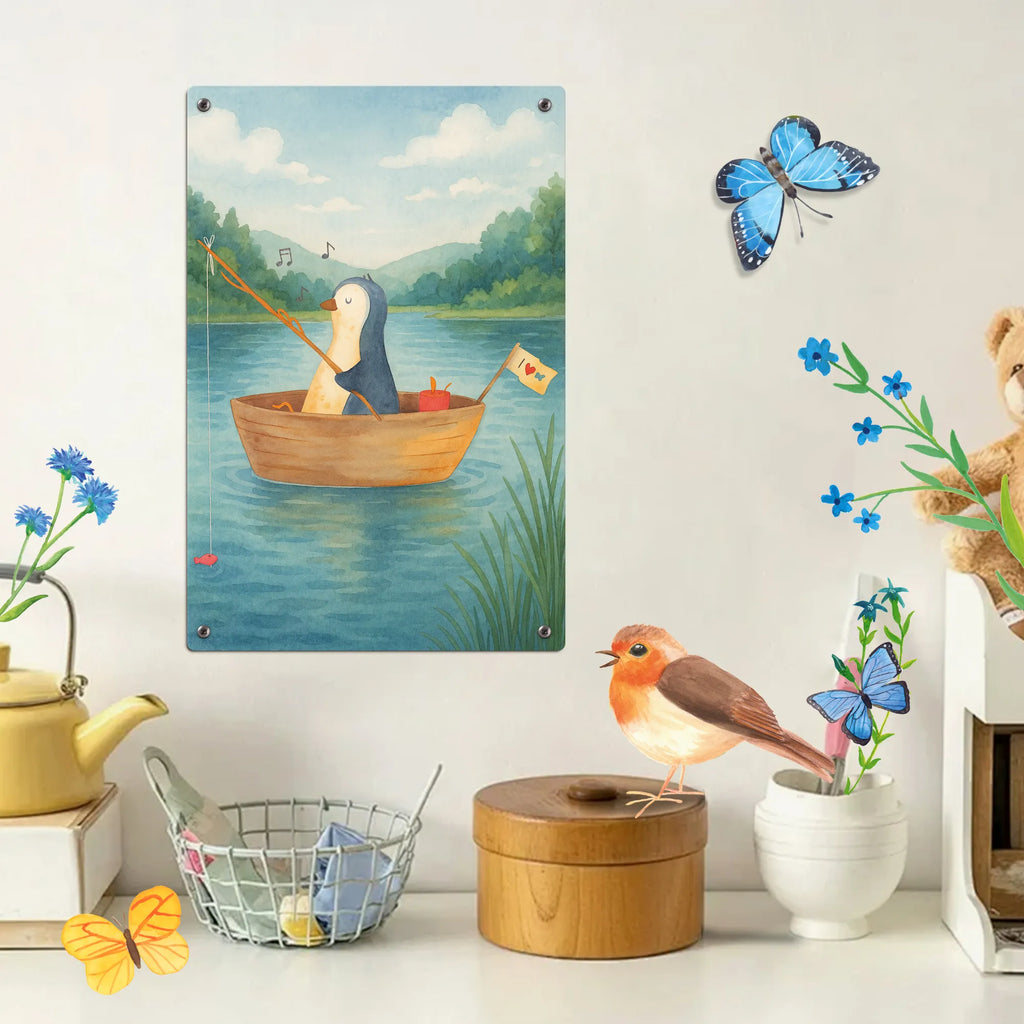 Malen nach Zahlen Metallschild Pinguin Angelboot Design Malen nach Zahlen, Bastelidee, Kunstwerk, Ausmalbild, DIY, Malen, Baseln, Kreativität, Künstler, Pinguin, Leben, Angeln, Scheidung, Motivation, Pinguine, genießen, Geschenkidee Liebeskummer, Neuanfang, Trennung, Neustart, Boot, Angelboot, Lebenslust