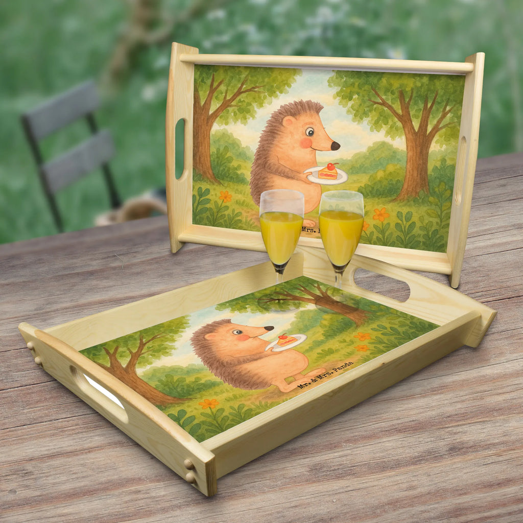 Serviertablett Igel Kuchenstück Design Serviertablett, Tablett, Holztablett, Küchentablett, Dekotablett, Frühstückstablett, Tiermotive, Gute Laune, lustige Sprüche, Tiere, Igel, Essen Spruch, Kuchen, Backen Geschenk, Kuchen backen, Einladung Party, Geburtstagskuchen, Torte