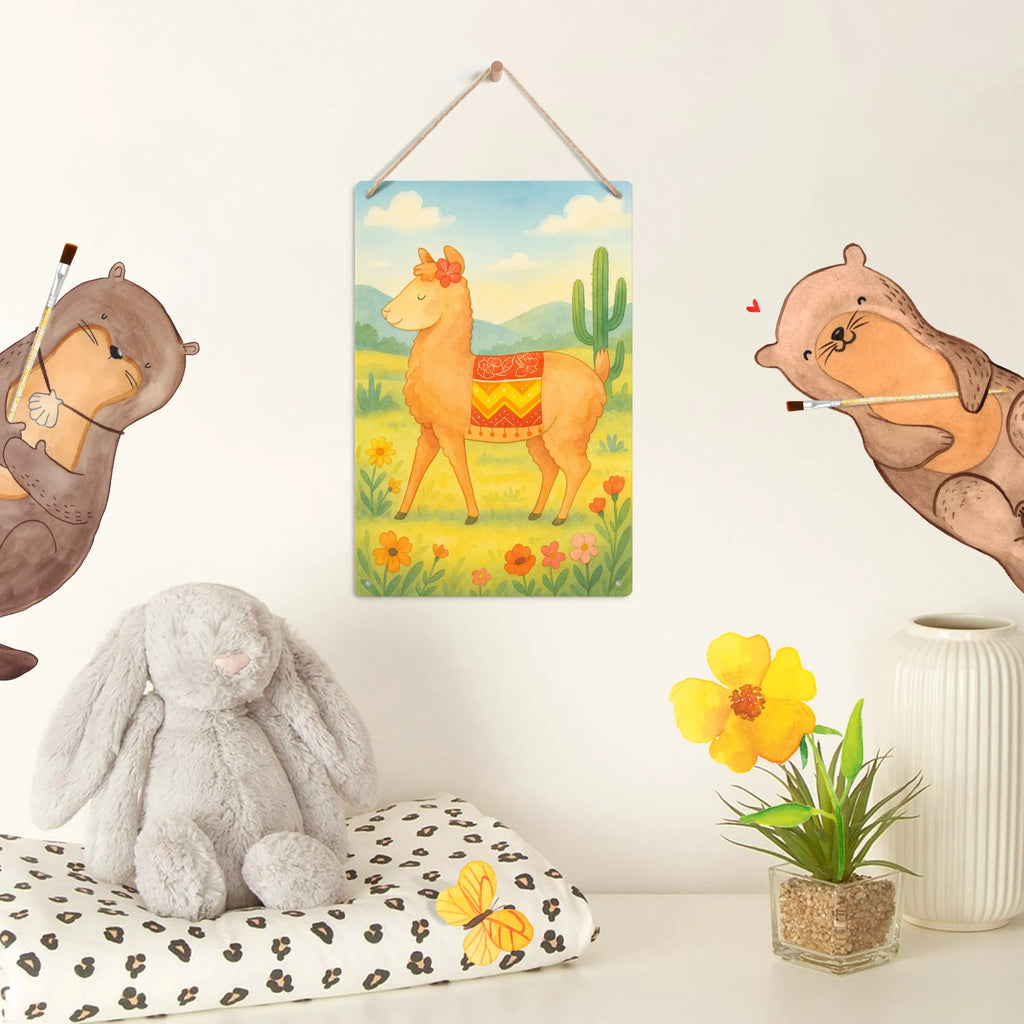 Malen nach Zahlen Metallschild Alpaka Stolz Design Kunstwerk, Baseln, DIY, Malen, Künstler, Bastelidee, Kreativität, Ausmalbild, Malen nach Zahlen, Alpaka, Lama