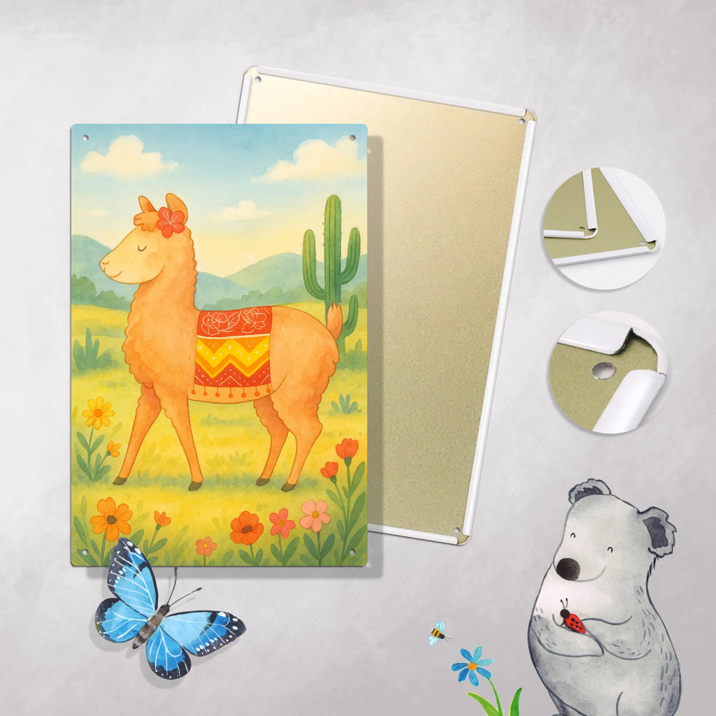 Malen nach Zahlen Metallschild Alpaka Stolz Design Kunstwerk, Baseln, DIY, Malen, Künstler, Bastelidee, Kreativität, Ausmalbild, Malen nach Zahlen, Alpaka, Lama