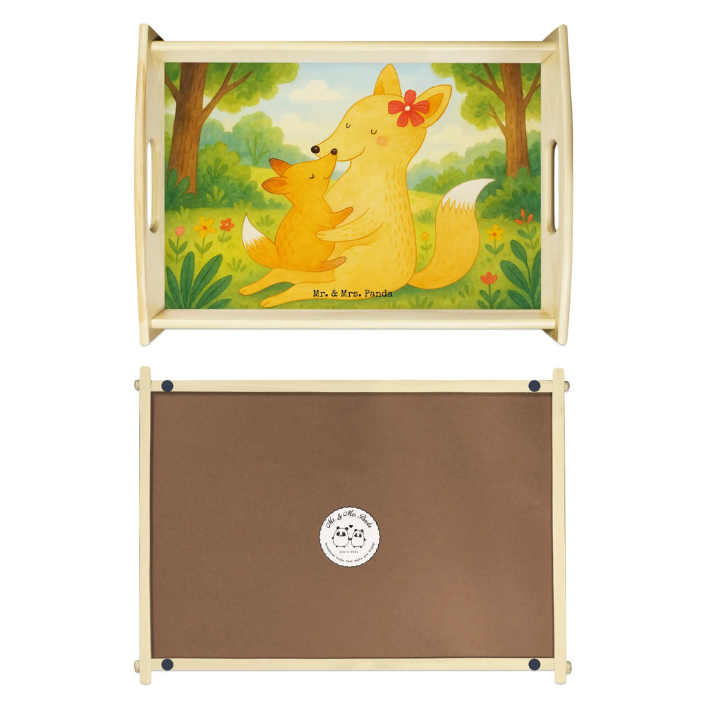 Serviertablett Fuchs Mama Design Serviertablett, Tablett, Holztablett, Küchentablett, Dekotablett, Frühstückstablett, Familie, Vatertag, Muttertag, Bruder, Schwester, Mama, Papa, Oma, Opa, Mutter, Tochter, Lieblingstochter, Beste Tochter, Geschenk