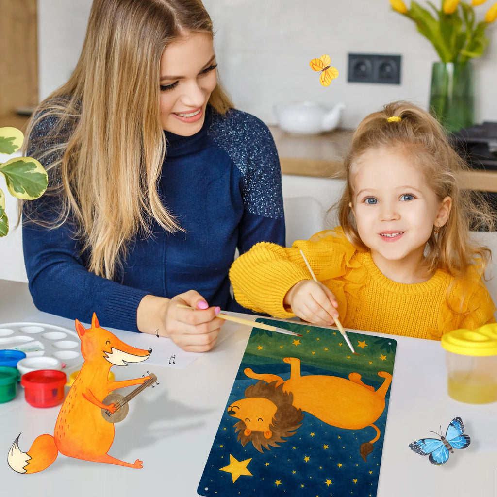 Metalowy szyld do malowania po numerach znak zodiaku lew Design Znak zodiaku, gwiazdozbiór, horoskop, astrologia, ascendent