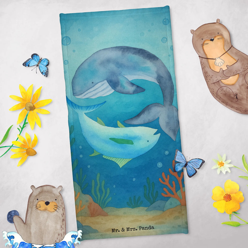 Badehandtuch Walfisch Thunfisch Design Duschtuch, Badetuch, Strandtuch, Saunatuch, Kinder Handtuch, Tiermotive, Gute Laune, lustige Sprüche, Tiere, Wal, Wahl, Tunfisch, Wortwitz lustig, Spruch lustig, Flachwitz, Witz, Spruch des Tages, Flachwitz Geschenk