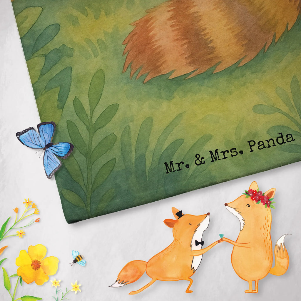 Badehandtuch Roter Panda Design Duschtuch, Badetuch, Strandtuch, Saunatuch, Kinder Handtuch, Tiermotive, Gute Laune, lustige Sprüche, Tiere, Panda, Liebe, Rot, Herz, Liebling, Lieblingsmensch