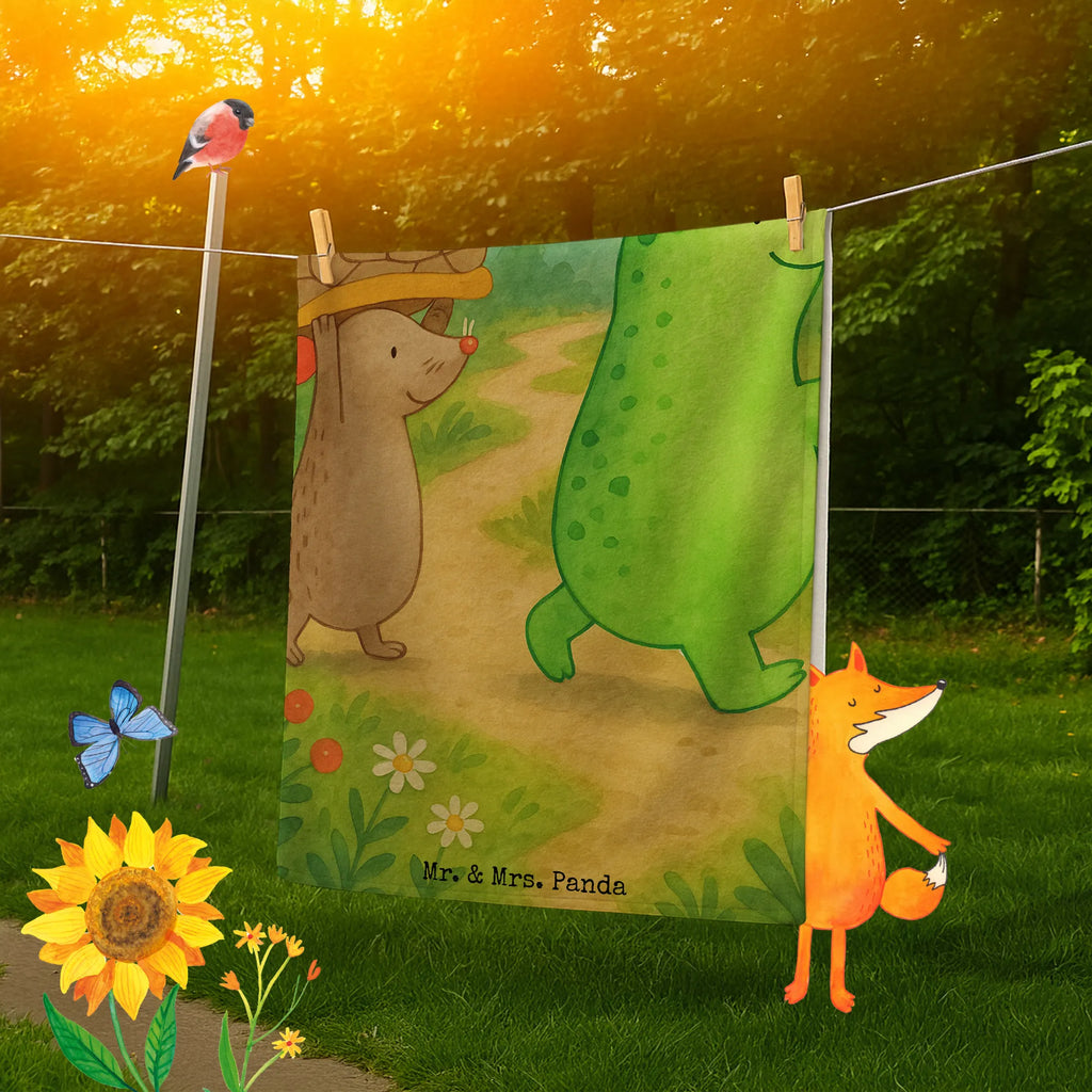 Badehandtuch Schildkröte Maus Design Duschtuch, Badetuch, Strandtuch, Saunatuch, Kinder Handtuch, Schildkröte, Maus, Freunde, Freundinnen, beste Freunde, beste Freundinnen