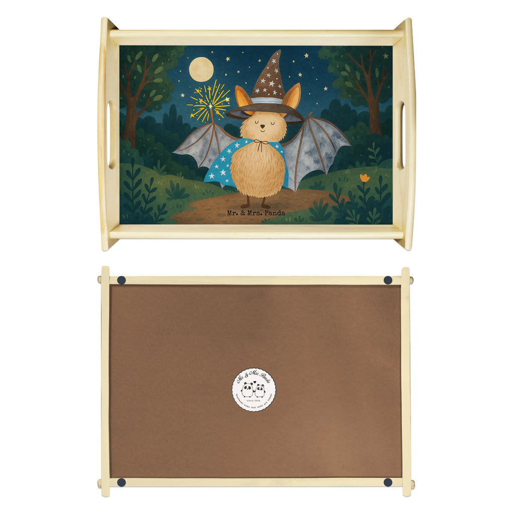 Serviertablett Fledermaus Zauberer Design Serviertablett, Tablett, Holztablett, Küchentablett, Dekotablett, Frühstückstablett, Tiermotive, Gute Laune, lustige Sprüche, Tiere, Fledermaus, Fledermäuse, Zauberer, Magier, Frauen, reinsteigern