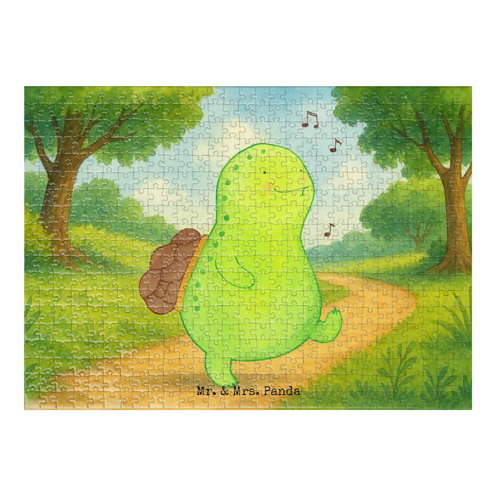 Puzzle Schildkröte Pfeifen Design Puzzle, Schildkröte, Schildi, Schildkröten, fröhlich, Glück, Motivation, Lebensfreude, Depression, Trennung, Neuanfang