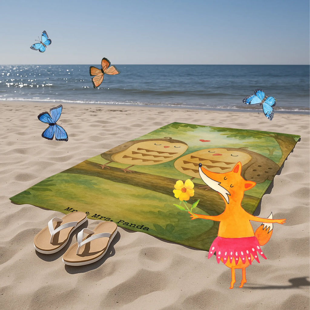 70 x 140 ręcznik sowy miłość Design Duschtuch, Badetuch, Strandtuch, Saunatuch, Kinder Handtuch, Eule, Eule Deko, Liebe, Hochzeit Spruch, Owl, All you need is love, Liebe Spruch, Freundin Geschenk, Freund, Wortspiel lustig