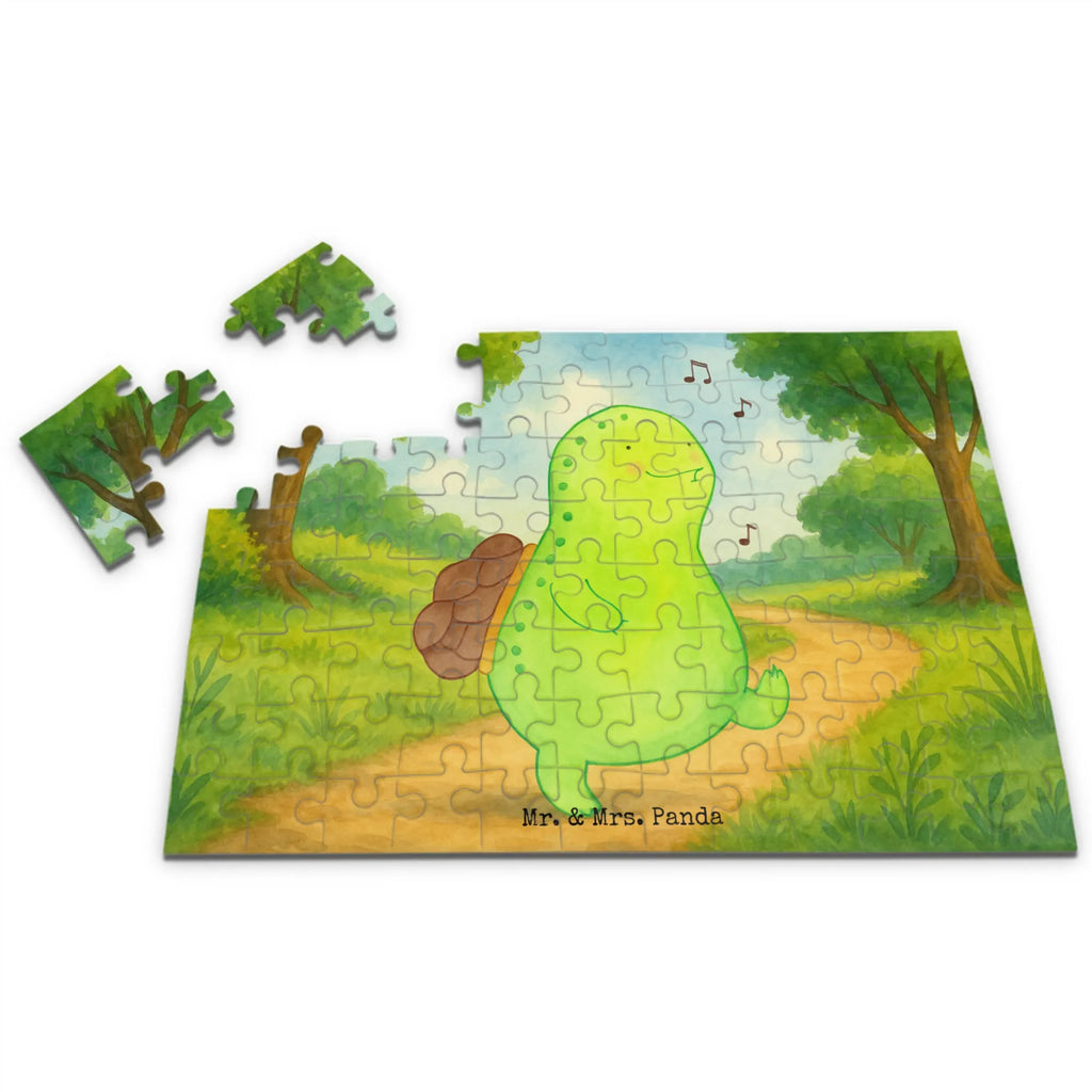Puzzle Schildkröte Pfeifen Design Puzzle, Schildkröte, Schildi, Schildkröten, fröhlich, Glück, Motivation, Lebensfreude, Depression, Trennung, Neuanfang