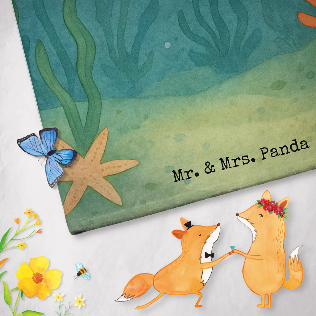 Badehandtuch Tintenfisch Design Duschtuch, Badetuch, Strandtuch, Saunatuch, Kinder Handtuch, Tiermotive, Gute Laune, lustige Sprüche, Tiere, Meer, Meerestier, Krake, Tintenfisch, Arme, Wasser, Ozean