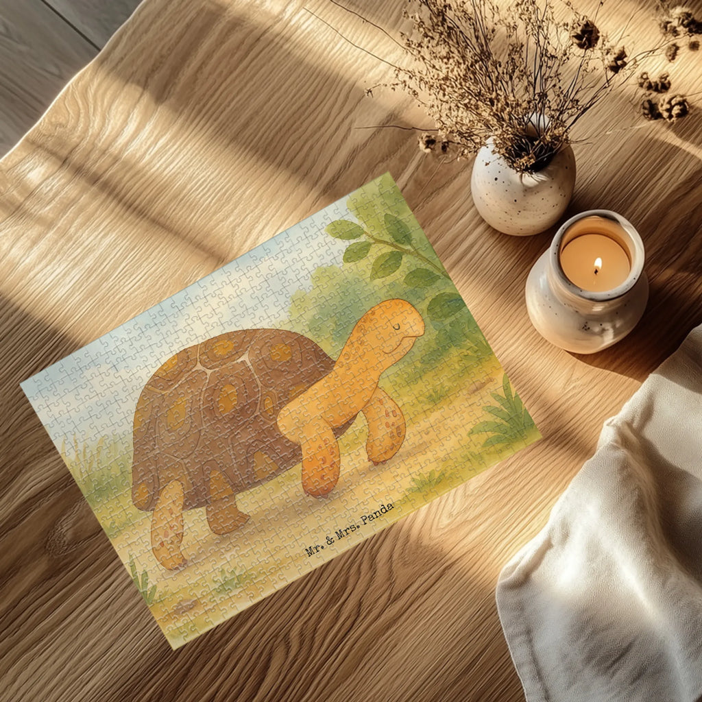 Puzzle Schildkröte Marschieren Design Puzzle, Meerestiere, Meer, Urlaub, Schildkröte, Schildkröten, get lost, Abenteuer, Reiselust, Inspiration, Neustart, Motivation, Lieblingsmensch