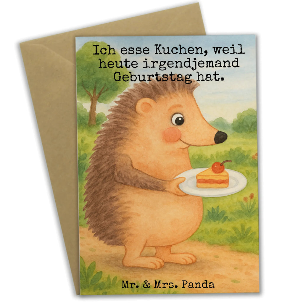 Grußkarte Igel Kuchenstück Design Grußkarte, Klappkarte, Einladungskarte, Glückwunschkarte, Hochzeitskarte, Geburtstagskarte, Karte, Ansichtskarten, Tiermotive, Gute Laune, lustige Sprüche, Tiere, Igel, Essen Spruch, Kuchen, Backen Geschenk, Kuchen backen, Einladung Party, Geburtstagskuchen, Torte