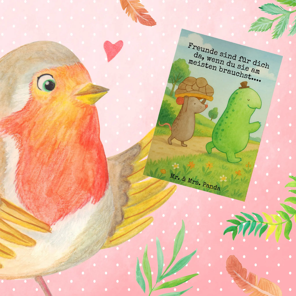 Grußkarte Schildkröte Maus Design Grußkarte, Klappkarte, Einladungskarte, Glückwunschkarte, Hochzeitskarte, Geburtstagskarte, Karte, Ansichtskarten, Schildkröte, Maus, Freunde, Freundinnen, beste Freunde, beste Freundinnen