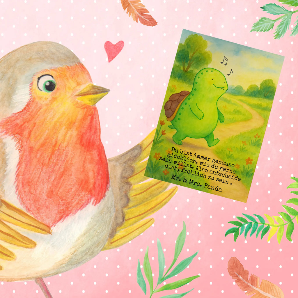 Grußkarte Schildkröte Pfeifen Design Grußkarte, Klappkarte, Einladungskarte, Glückwunschkarte, Hochzeitskarte, Geburtstagskarte, Karte, Ansichtskarten, Schildkröte, Schildi, Schildkröten, fröhlich, Glück, Motivation, Lebensfreude, Depression, Trennung, Neuanfang