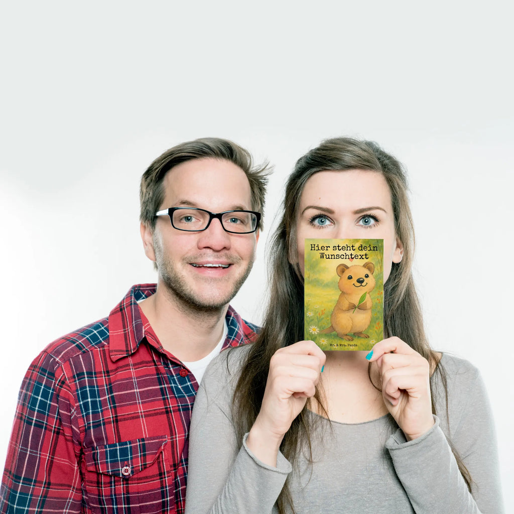 Personalised postcard Quokka Happy Design Einladung mit Wunschtext, Einladung mit Namen, Karte mit Wunschtext, Postkarte mit Wunschtext, Geschenkkarte mit Namen, Postkarte personalisierbar, Postkarte mit Namen, Postkarte bedrucken, Grußkarte mit Wunschtext, Karte mit Namen, Ansichtskarte mit Namen, Geschenkkarte mit Wunschtext, Ansichtskarte mit Wunschtext, Grußkarte mit Namen, Tiermotive, Gute Laune, lustige Sprüche, Tiere, Quokka, Verschieben, Niedliches Tier, Lustiger Spruch, Dinge erledigen, Aufschieberitis