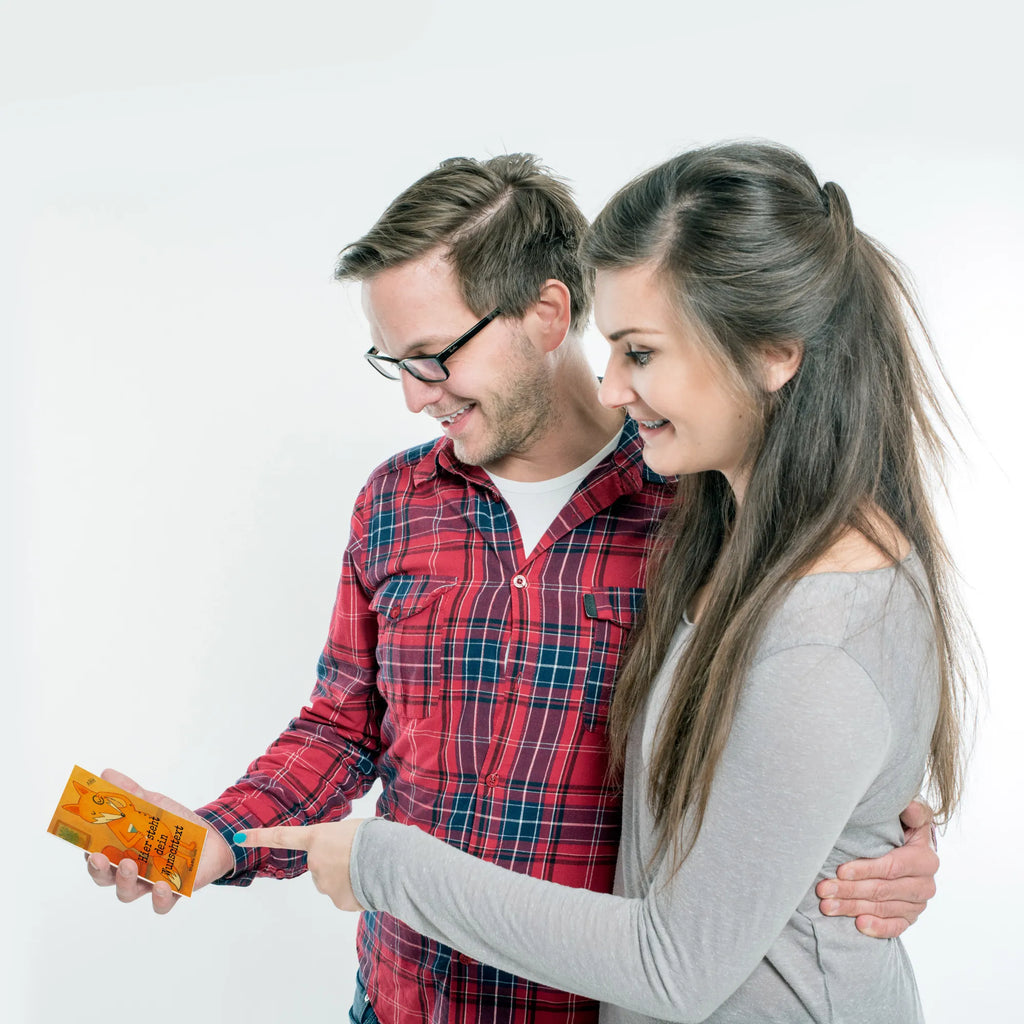 Personalizowana kartka pocztowa lis Pan Design Geschenkkarte mit Namen, Ansichtskarte mit Namen, Karte mit Namen, Einladung mit Namen, Postkarte mit Namen, Grußkarte mit Namen, Ansichtskarte mit Wunschtext, Postkarte mit Wunschtext, Postkarte personalisierbar, Einladung mit Wunschtext, Karte mit Wunschtext, Grußkarte mit Wunschtext, Geschenkkarte mit Wunschtext, Postkarte bedrucken, Fuchs, Füchse, Problemlösung, tröstende Worte, Spruch lustig, Motivation Spruch, Liebeskummer Geschenk