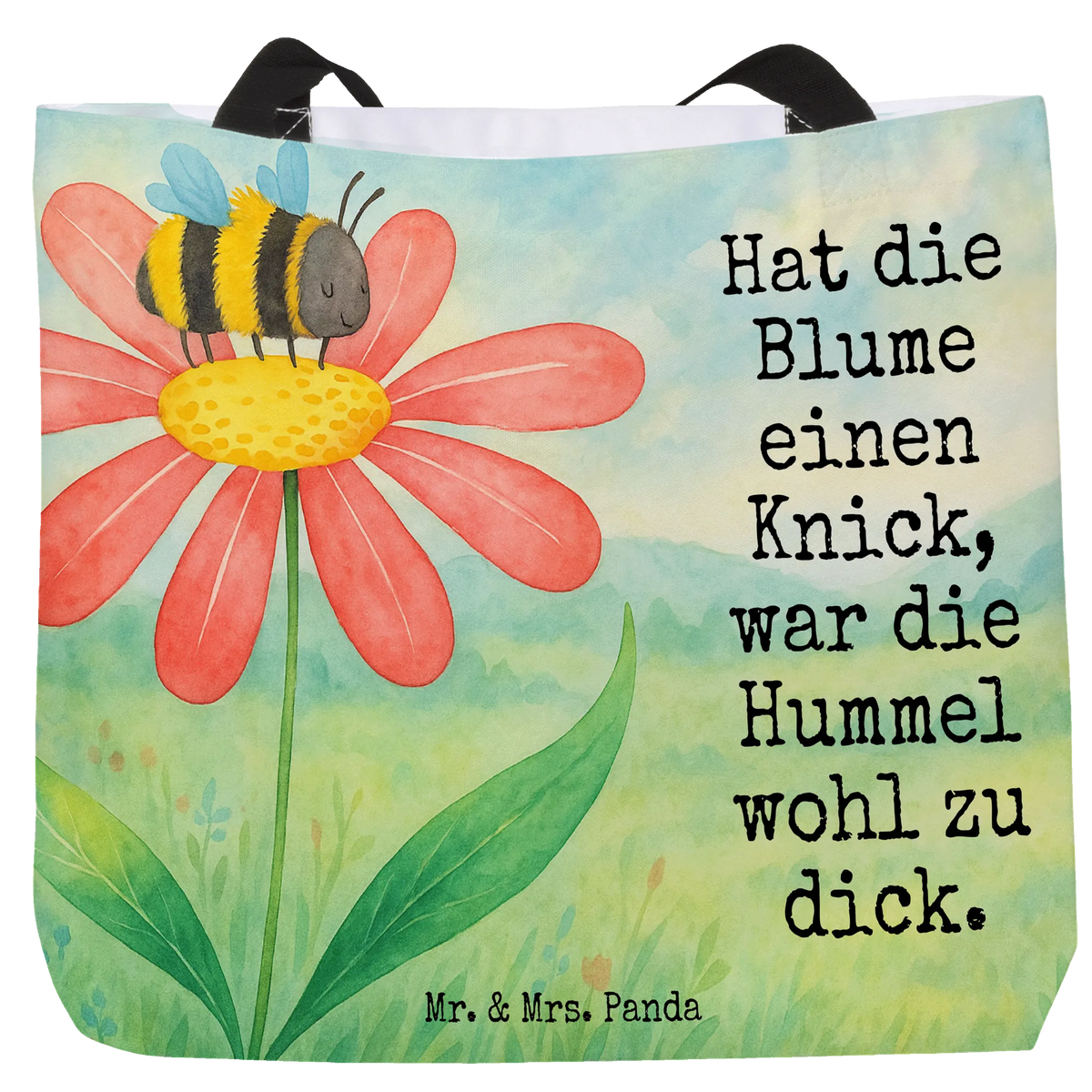 Shopper bumblebee flower Design cute, cute animal motives, hand drawn, gift ideas, funny sayings, good mood, special gifts, animal lover, card, gifts, small animals, flower, wasp, nature, field, fluffy, bumble bee, bumblebees
