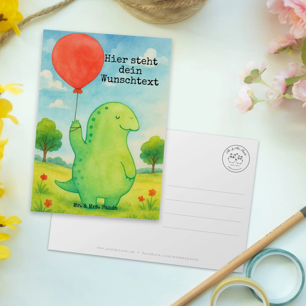 Personalised postcard tortoise balloon Design Postkarte mit Namen, Postkarte mit Wunschtext, Ansichtskarte mit Namen, Karte mit Namen, Ansichtskarte mit Wunschtext, Karte mit Wunschtext, Postkarte bedrucken, Geschenkkarte mit Wunschtext, Grußkarte mit Wunschtext, Postkarte personalisierbar, Grußkarte mit Namen, Einladung mit Wunschtext, Einladung mit Namen, Geschenkkarte mit Namen, Schildkröte, Motivation, Motivationsspruch, Mutausbruch, Schildkröten