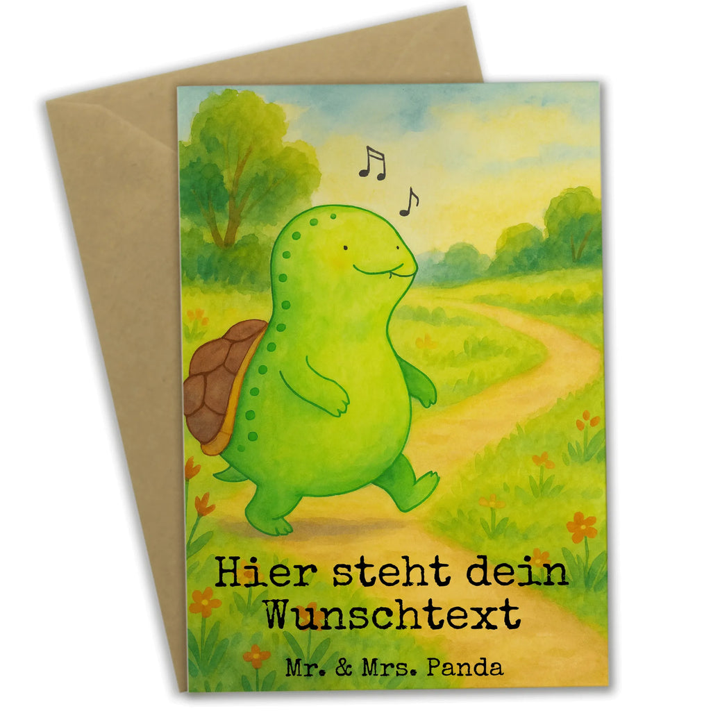 Spersonalizowana kartka z życzeniami żółw gwizdać Design Personalisierte Einladungskarte, Grußkarte mit Namen, Personalisierte Grußkarte, Personalisierte Glückwunschkarte, Personalisierte Hochzeitskarte, Personalisierte Geburtstagskarte, Personalisierte Karte, Grußkarte selbst gestalten, Grußkarten personalisiert, Grußkarte mit persönlichen Nachrichten, Personalisiertere Klappkarte, Grußkarte als Geldgeschenk, Grußkarte selber drucken, Schildkröte, fröhlich, Schildi, Schildkröten, Glück, Neuanfang, Trennung, Lebensfreude, Depression, Motivation