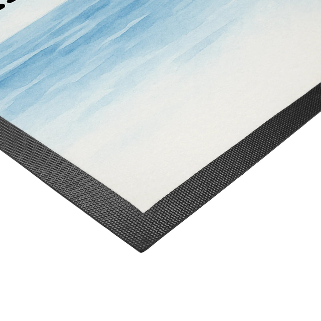 Personalized doormat anchor Blue Design Fußmatte mit Namen, Namensfussmatte, Bedrucken, Personalisiert, Fußmatte bedrucken, Personalisierte Fußmatte, Türvorleger mit Namen, Türvorleger personalisiert, Haustürmatte personalisiert, Personalisieruung, Wunschnamen, Tiermotive, Gute Laune, lustige Sprüche, Tiere