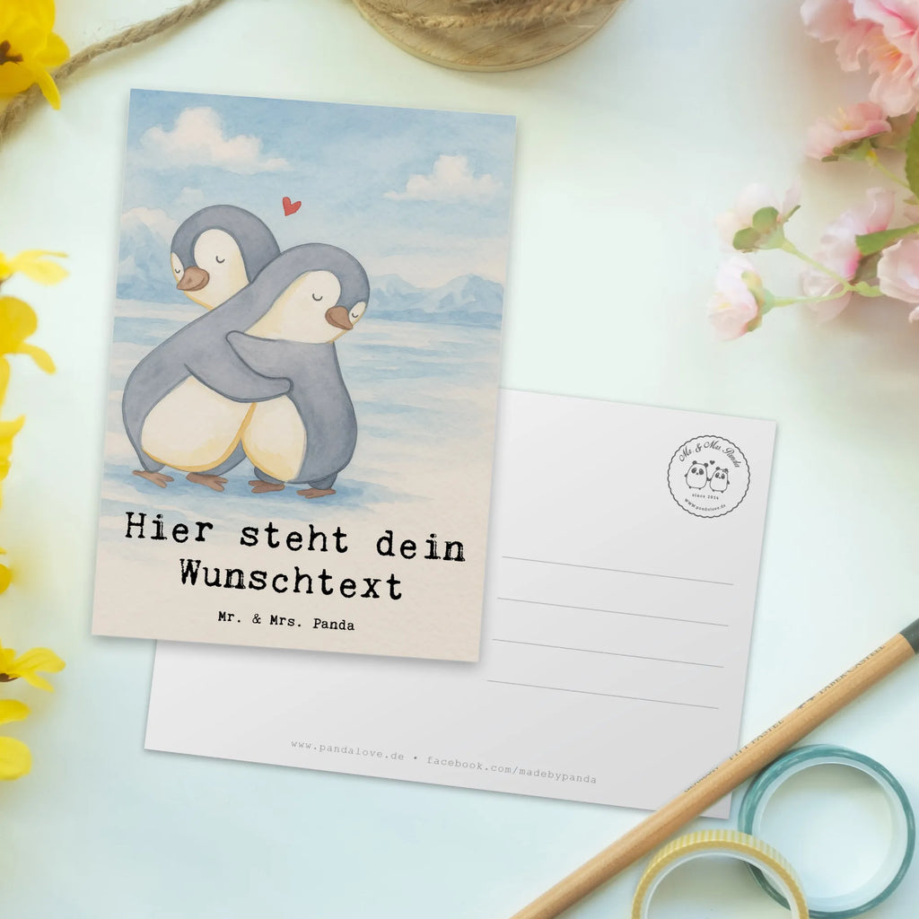 Personalizowana kartka pocztowa Pingwin Najlepsza kuzynka na świecie Design Geschenkkarte mit Namen, Postkarte personalisierbar, Einladung mit Wunschtext, Postkarte bedrucken, Grußkarte mit Namen, Geschenkkarte mit Wunschtext, Ansichtskarte mit Wunschtext, Einladung mit Namen, Ansichtskarte mit Namen, Grußkarte mit Wunschtext, Postkarte mit Namen, Postkarte mit Wunschtext, Karte mit Namen, Karte mit Wunschtext, für, Dankeschön, Geschenk, Schenken, Geburtstag, Geburtstagsgeschenk, Geschenkidee, Danke, Bedanken, Mitbringsel, Freude machen, Geschenktipp, Familie, Cousin, Kousine, Cousinchen, Tochter von Tante, Cousine, Kusine, Tochter von Onkel, Verwandtschaft