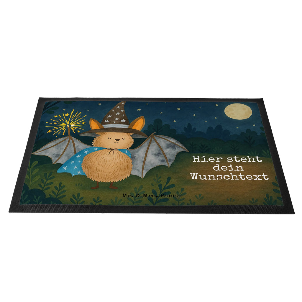 Personalized doormat bat wizard Design Fußmatte bedrucken, Haustürmatte personalisiert, Fußmatte mit Namen, Namensfussmatte, Wunschnamen, Türvorleger personalisiert, Personalisierte Fußmatte, Türvorleger mit Namen, Personalisiert, Bedrucken, Personalisieruung, Tiermotive, Gute Laune, lustige Sprüche, Tiere, Frauen, Fledermaus, Magier, Zauberer, reinsteigern, Fledermäuse