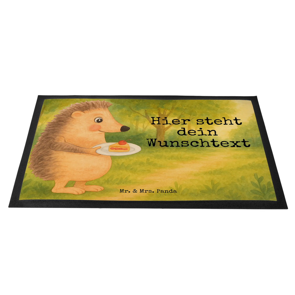 Personalized doormat Hedgehog piece of cake Design Haustürmatte personalisiert, Personalisierte Fußmatte, Wunschnamen, Türvorleger mit Namen, Fußmatte bedrucken, Namensfussmatte, Türvorleger personalisiert, Bedrucken, Personalisieruung, Fußmatte mit Namen, Personalisiert, Tiermotive, Gute Laune, lustige Sprüche, Tiere, Torte, Igel, Backen Geschenk, Kuchen backen, Einladung Party, Geburtstagskuchen, Essen Spruch, Kuchen