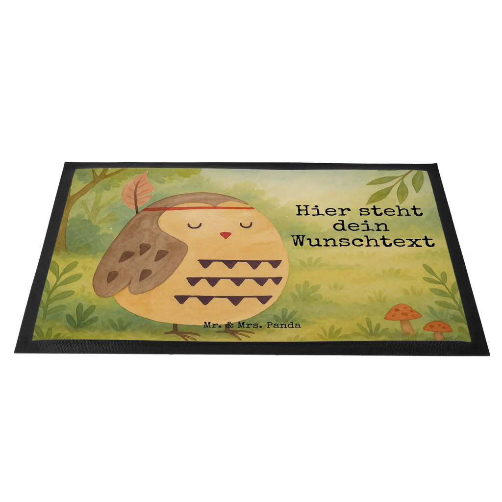 Personalized doormat Owl feather headdress Design Personalisieruung, Türvorleger personalisiert, Wunschnamen, Türvorleger mit Namen, Fußmatte bedrucken, Personalisiert, Bedrucken, Personalisierte Fußmatte, Haustürmatte personalisiert, Fußmatte mit Namen, Namensfussmatte, Eule, Das Leben ist ein Abenteuer, Eule Deko, Reisespruch, Dekoration, Owl, Federschmuck