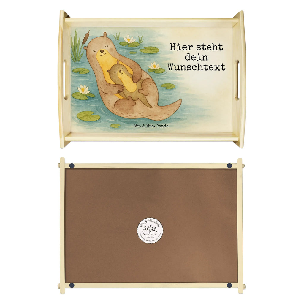 Personalisiertes Serviertablett Otter Kind Design Personalisiertes Serviertablett, Personalisiertes Küchentablett, Personalisiertes Holztablett, Personalisiertes Dekotablett, Serviertablett mit Namen, Personalisiertes Frühstückstablett, Personalisiertes Tablett, Tablett mit Namen, Otter, Fischotter, Seeotter, Otter Seeotter See Otter