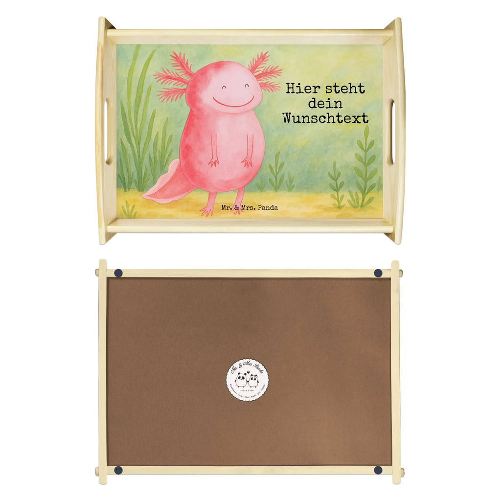 Personalised serving tray axolotl Happy Design Personalisiertes Frühstückstablett, Personalisiertes Tablett, Serviertablett mit Namen, Personalisiertes Holztablett, Personalisiertes Küchentablett, Personalisiertes Serviertablett, Tablett mit Namen, Personalisiertes Dekotablett, Axolotl, Molch, Lurche, Motivation, Axolot, Schwanzlurch, gute Laune, Lurch