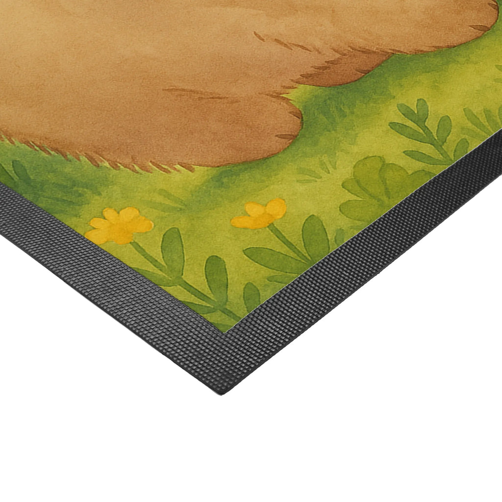 Personalized doormat Wombat Design Fußmatte mit Namen, Personalisierte Fußmatte, Namensfussmatte, Personalisiert, Fußmatte bedrucken, Türvorleger personalisiert, Personalisieruung, Wunschnamen, Türvorleger mit Namen, Bedrucken, Haustürmatte personalisiert, Tiermotive, Gute Laune, lustige Sprüche, Tiere, Wombat, Motivation, Das Leben ist schön, Australien, Spruch