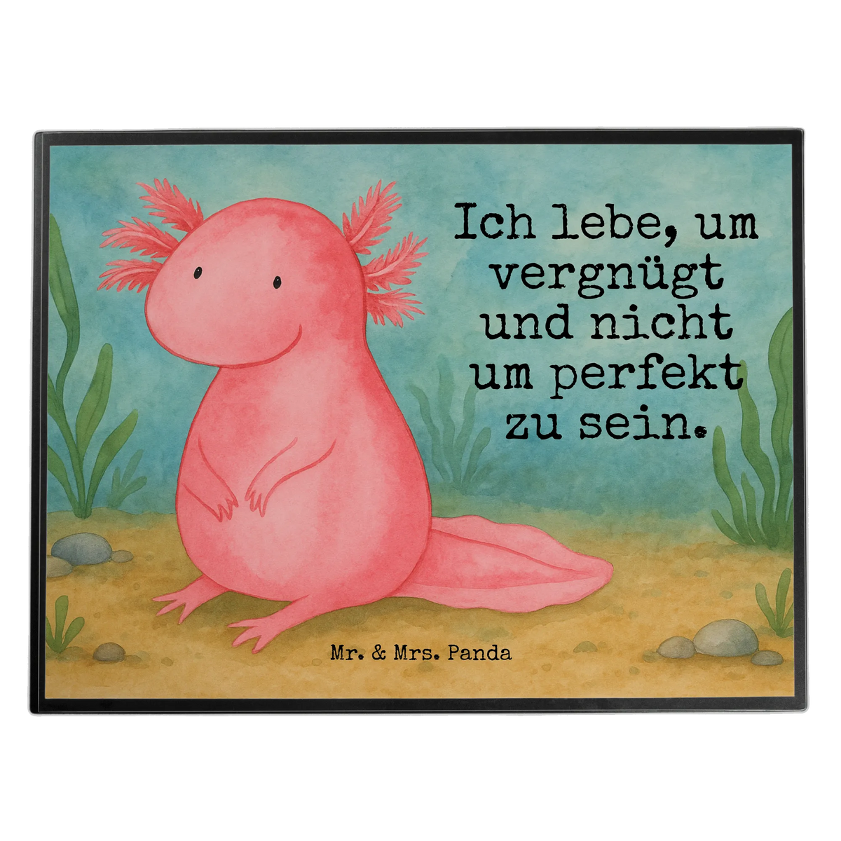 Desk pad axolotl zero Design Axelotl, marine animals, Mexican walking fish, salamander, wisdom, girlfriend, contented, cheerful, lifestyle, worldly wisdom