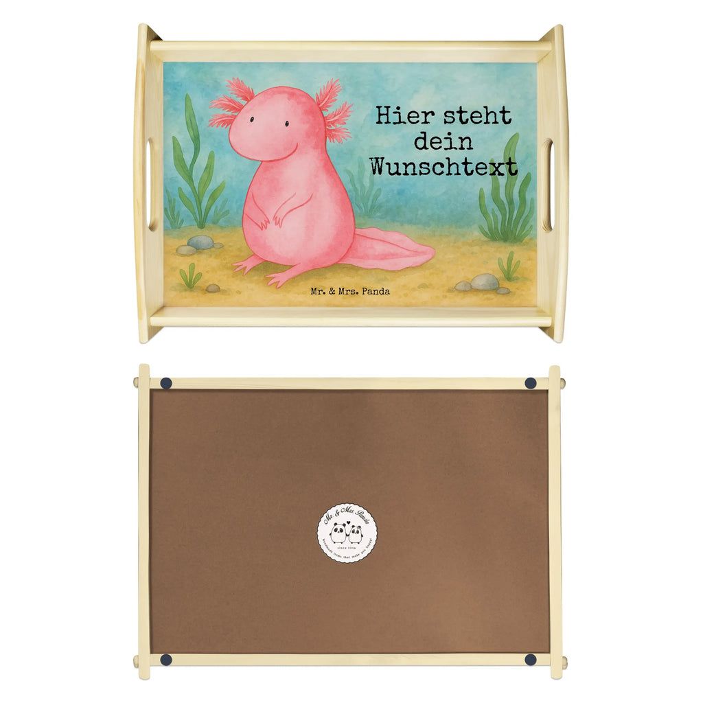 Spersonalizowana taca serwisowa aksolotl null Design Serviertablett mit Namen, Personalisiertes Serviertablett, Personalisiertes Küchentablett, Personalisiertes Tablett, Personalisiertes Dekotablett, Personalisiertes Frühstückstablett, Tablett mit Namen, Personalisiertes Holztablett, Axolotl, Molch, Liebe, zufrieden, Axolot, Weisheit, vergnügt, Lebensstil, Lebensweisheit, Freundin, fröhlich