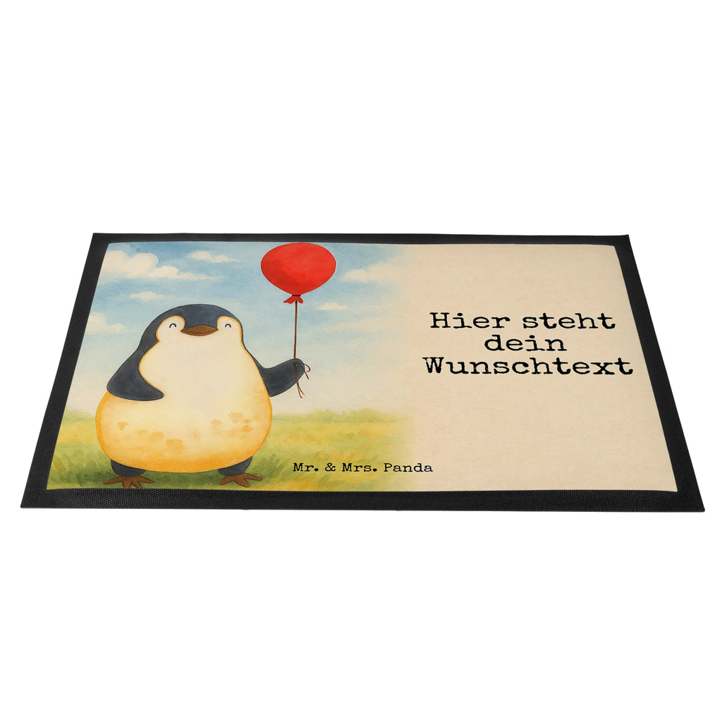 Personalized doormat Penguin balloon Design Haustürmatte personalisiert, Wunschnamen, Personalisierte Fußmatte, Türvorleger personalisiert, Personalisieruung, Türvorleger mit Namen, Personalisiert, Fußmatte mit Namen, Namensfussmatte, Fußmatte bedrucken, Bedrucken, Pinguin, Glück, Geschenk Freundin, Motivation, neues Leben, Luftballon, Geschenkidee, Tagträume, Pinguine, Neustart, beste Freundin, Lebenslust, Liebe
