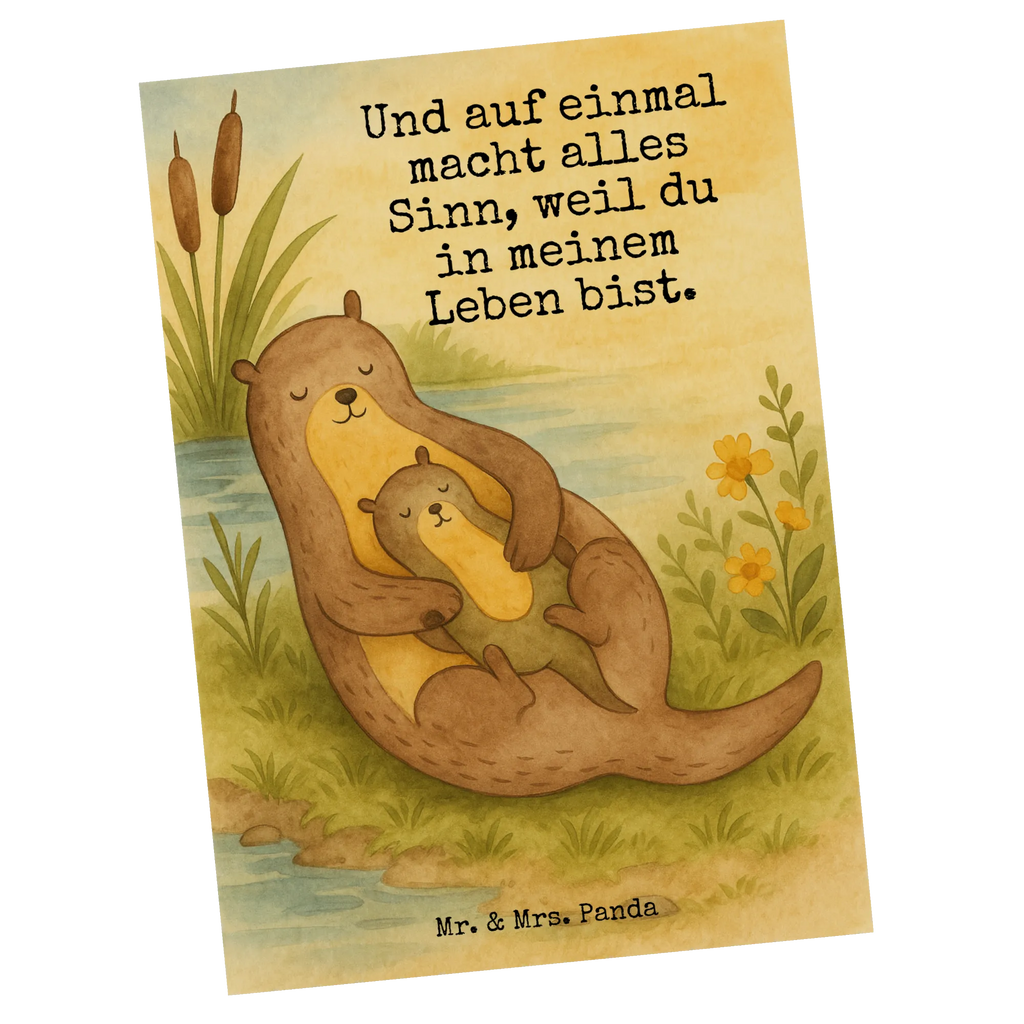Postkarte Otter Kind Design Postkarte, Karte, Geschenkkarte, Grußkarte, Einladung, Ansichtskarte, Geburtstagskarte, Einladungskarte, Dankeskarte, Ansichtskarten, Einladung Geburtstag, Einladungskarten Geburtstag, Otter, Fischotter, Seeotter, Otter Seeotter See Otter
