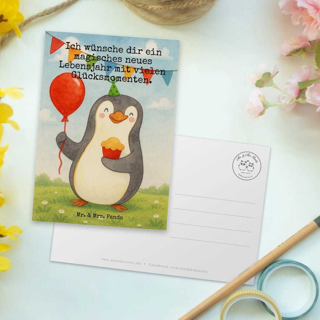 Postkarte Pinguin Geburtstag Design Postkarte, Karte, Geschenkkarte, Grußkarte, Einladung, Ansichtskarte, Geburtstagskarte, Einladungskarte, Dankeskarte, Ansichtskarten, Einladung Geburtstag, Einladungskarten Geburtstag, Geburtstag, Geburtstagsgeschenk, Geschenk, Party, Feiern, Geschenke, Torte, Kuchen